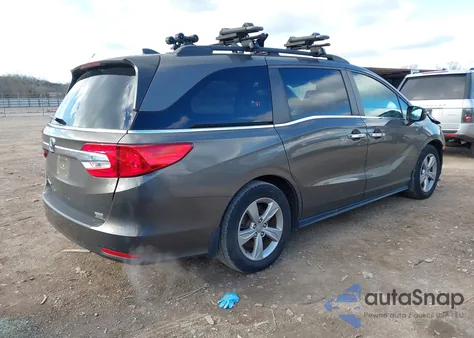 2019 Honda Odyssey Ex-L from USA, damaged, VIN 5FNRL6H78KB094491